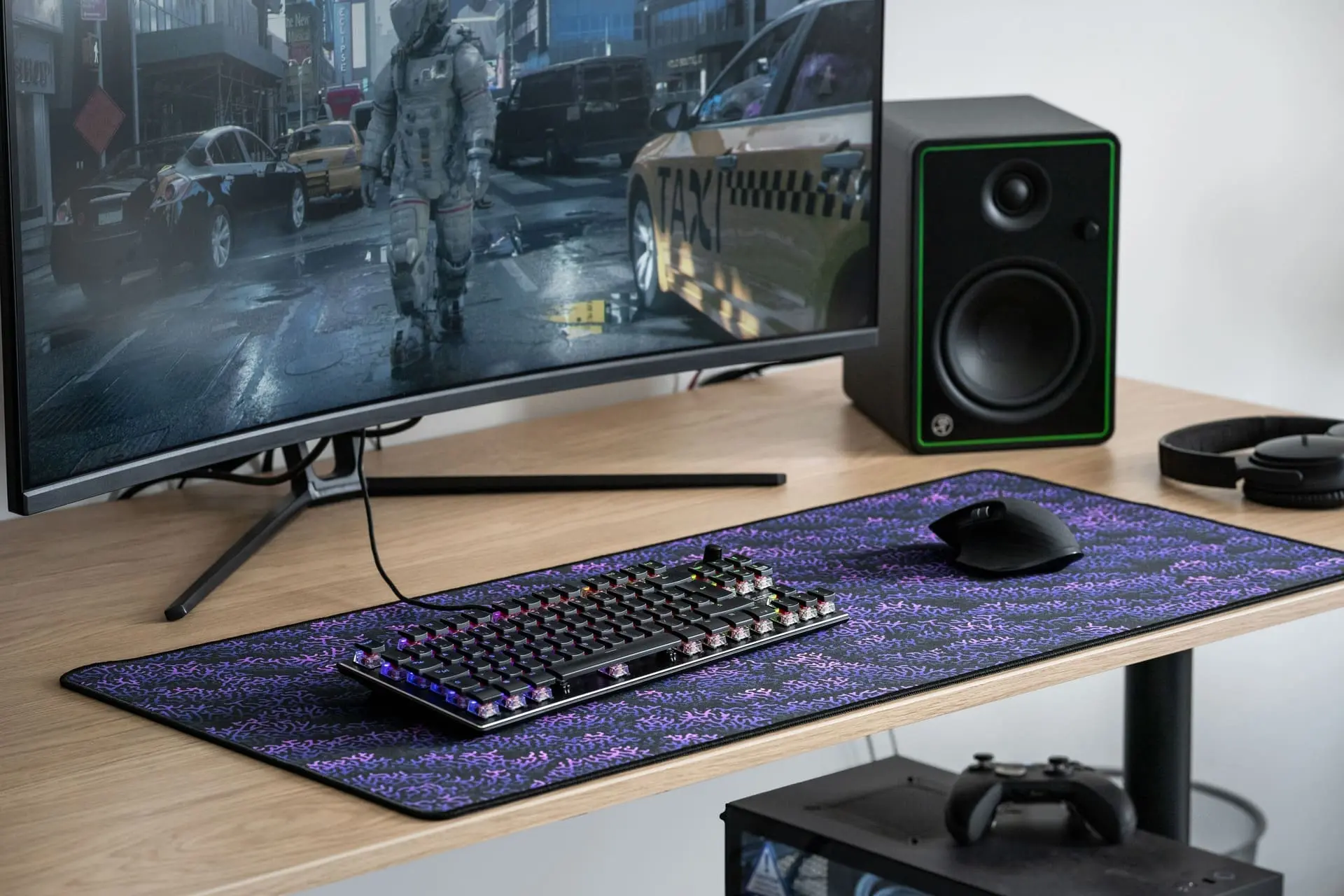 Fond artistique d'atelier design